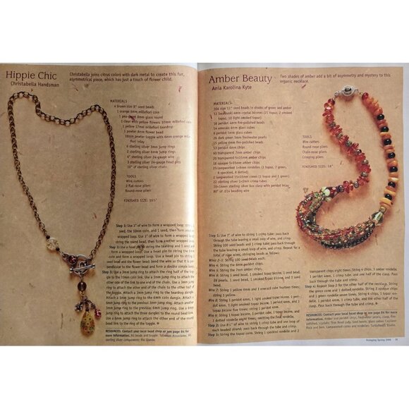 Stringing Magazine Spring 2006 Over 150 Designs And How To Create Them - Picture 11 of 16